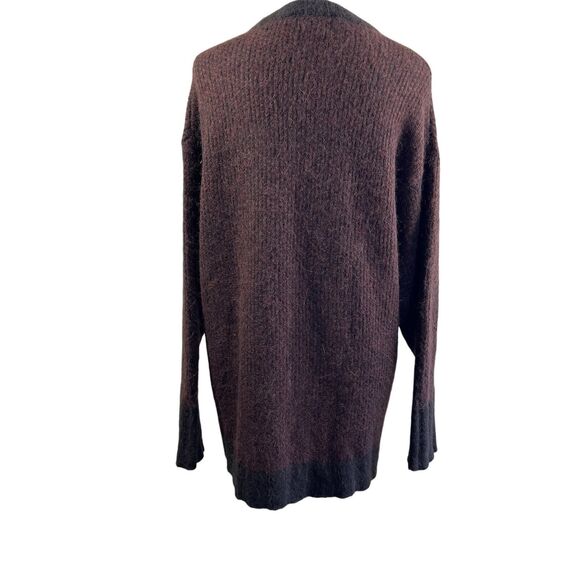 Banana Republic Chocolate brown Alpaca Yarn Sweater/ Italian Yarn Sweater size S - Picture 3 of 16